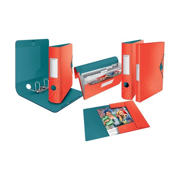 Червено куфарче с отделения UrbanChic - Leitz-image-4