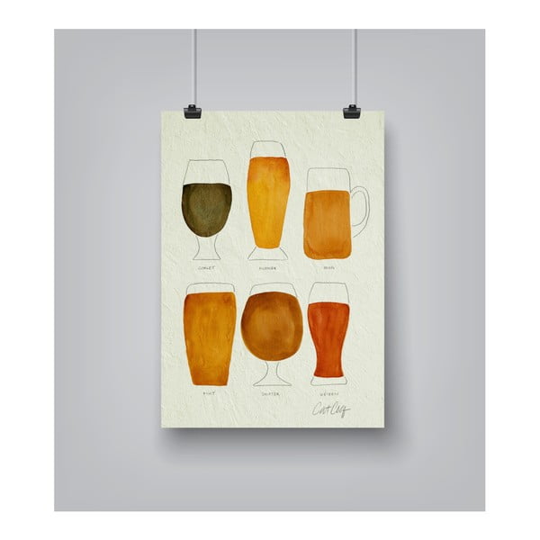 Plakát Americanflat Beer Collection by Cat Coquillette, 30 x 42 cm