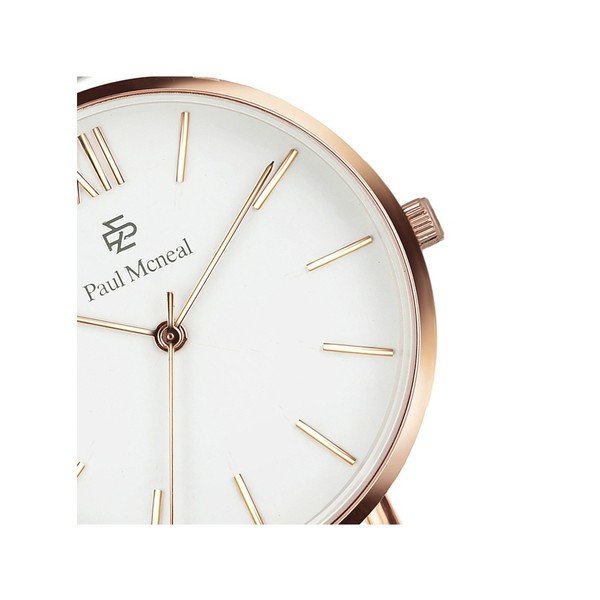 Дамски часовник от неръждаема стомана Timeless със златна каишка - Paul McNeal-image-4