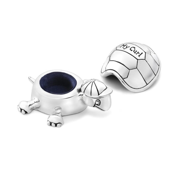 Метална кутия за първи зъбки ø 8x3 cm Turtle - Zilverstad-image-1