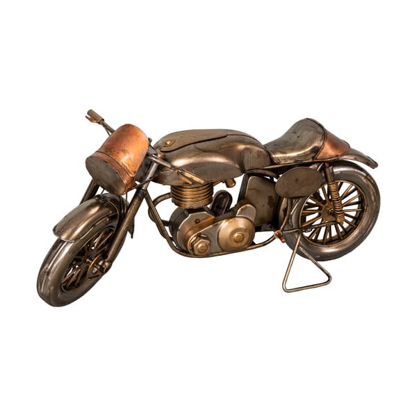 Желязна декорация във формата на мотоциклет Moto, 29 x 11 cm - Antic Line
