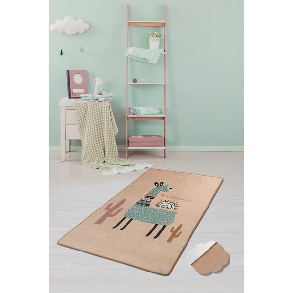 Детски нехлъзгащ се килим , 140 x 190 cm Lama - Conceptum Hypnose-image-1