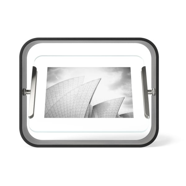 Черна дървена стояща рамка 19x24 cm Bellwood – Umbra-image-3