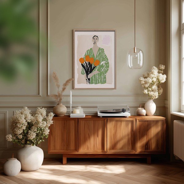 Печатна картина с включена рамка 50x70 cm Stella – Styler-image-2