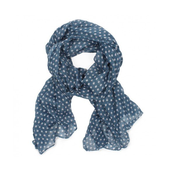 Šátek Polka Dot Soft Blue-image-1