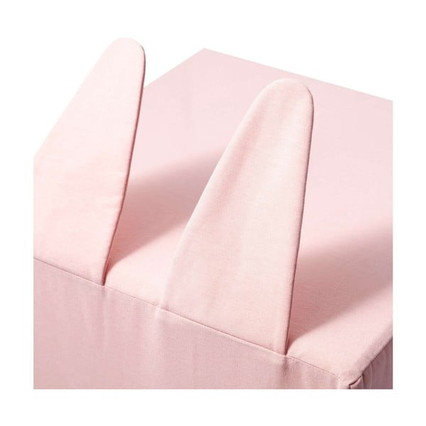 Розов бебешки пуф Rainbow Rabbit - Yellow Tipi-image-2