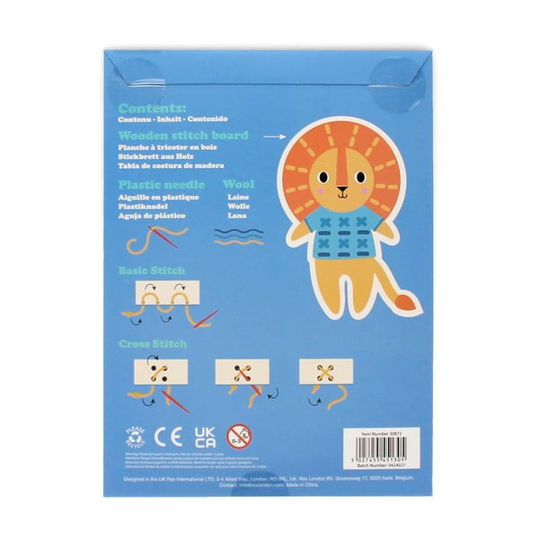 Комплект за бродиране Lion – Rex London-image-3