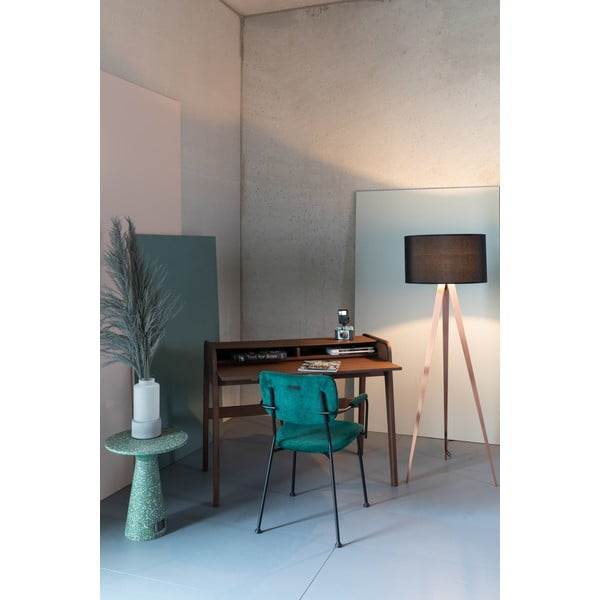 Кафяво писалище с изтеглящ се плот Barbier - Zuiver-image-1