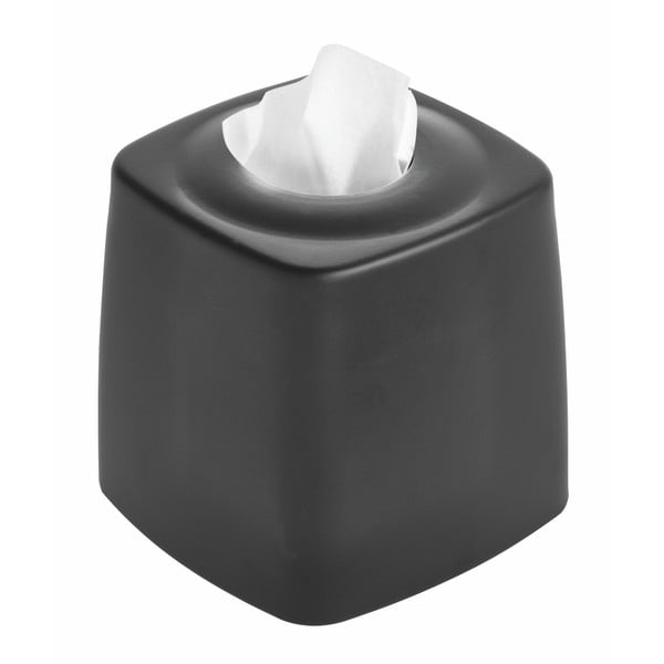 Черна кутия за носни кърпички Austin - iDesign