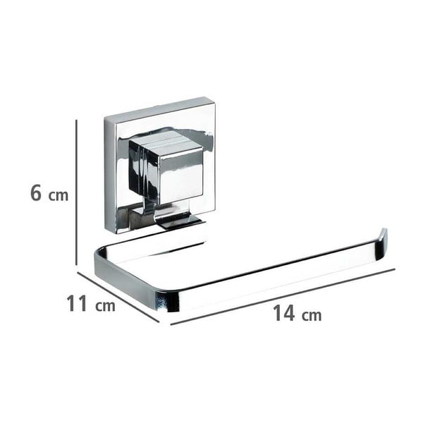 Самоносеща поставка за тоалетна хартия Vacuum-Loc Quadrio, товароносимост до 33 кг - Wenko-image-3