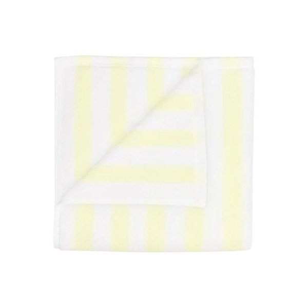 Светложълти/бели кърпи в комплект 2 бр. от органичен памук от тери 30x50 cm Arto – Blomus