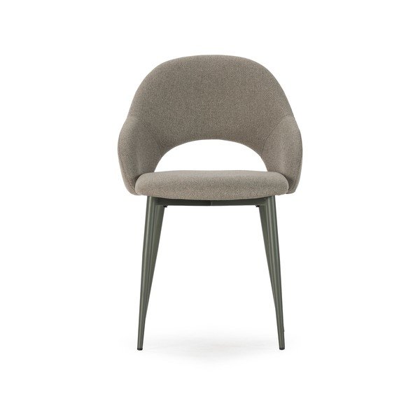 Зелени тапицирани трапезни столове в комплект 2 бр. Lia – Marckeric-image-2