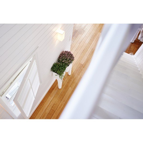 Designový květináč KIGA Small 88x34 cm, bílý-image-3