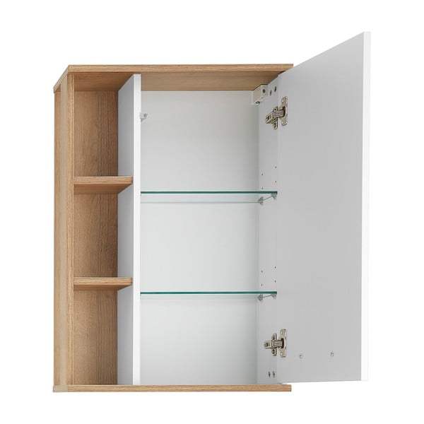 Бял висящ шкаф за баня 51x75 cm Set 923 - Pelipal-image-3