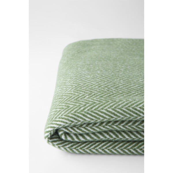 Зелено каре със съдържание на памук , 140 x 180 cm Skyline - Euromant-image-1