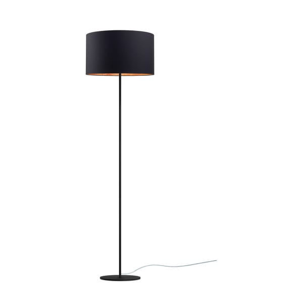 Черна медна подова лампа , ⌀ 40 cm Mika - Sotto Luce