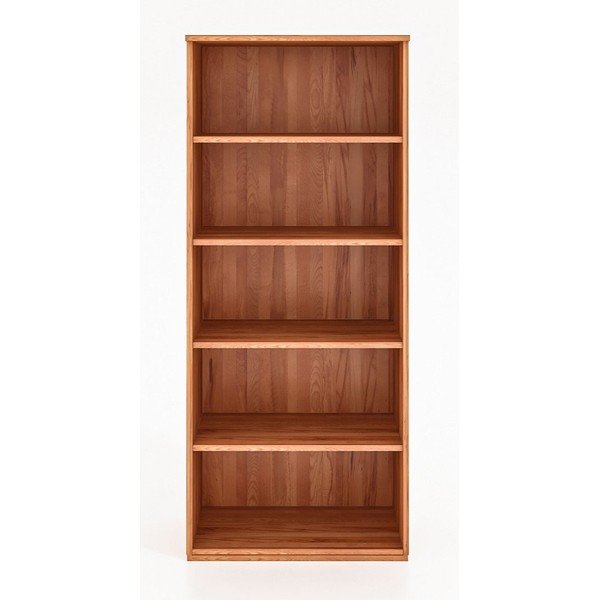 Библиотека за книги от букова дървесина 74x176 cm Vento - The Beds-image-2