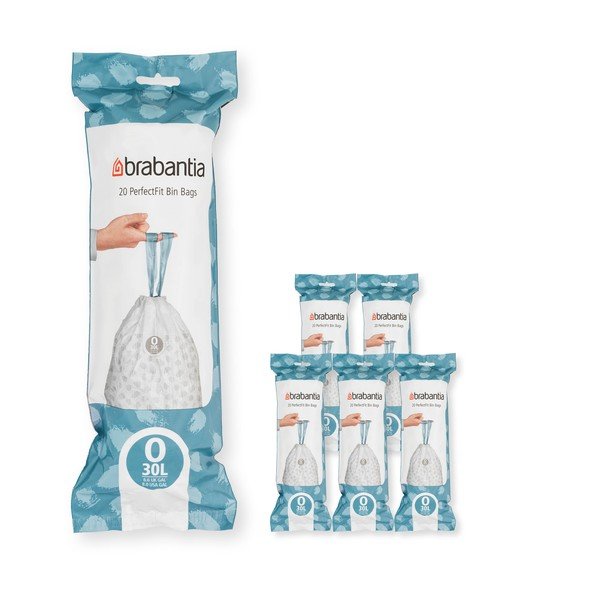 Изтеглящи се торби за боклук 120 бр. 30 l PerfectFit O – Brabantia
