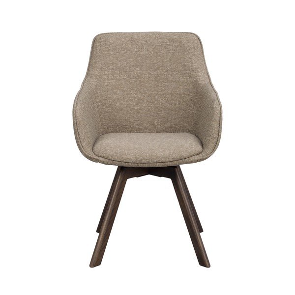 Бежови тапицирани трапезни столове в комплект 2 бр. Alison – Rowico-image-1