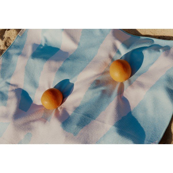 Синя плажна кърпа , 175 x 90 cm Sun Face - Sunnylife-image-2