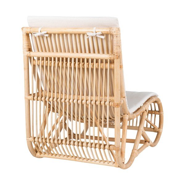 Бял ратанов фотьойл Valencia - House Nordic-image-3