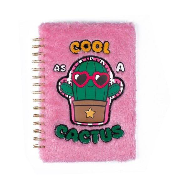 Zápisník Tri-Coastal Design Cool Cactus, 80 stránek