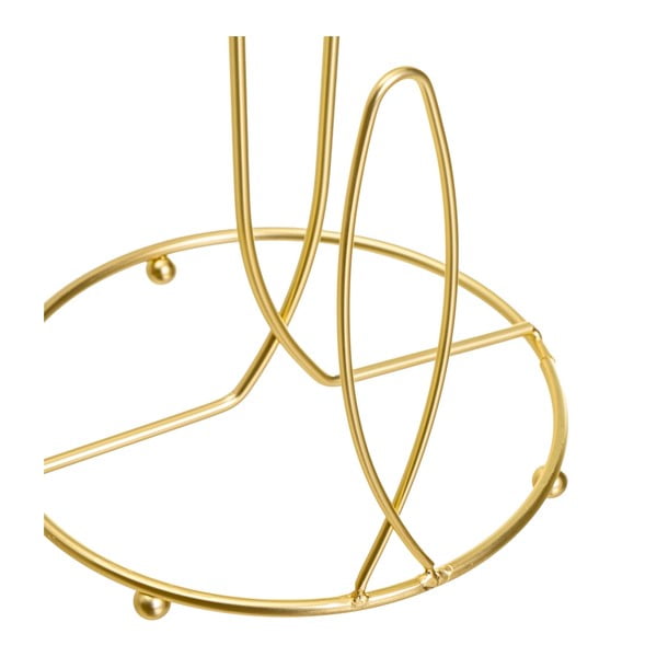 Метална стойка за кухненска хартия  в златист цвят ø 16 cm – Casa Selección-image-2
