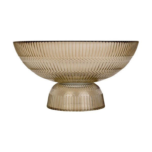 Кафява стъклена купа , ø 25 cm Posh - PT LIVING-image-4