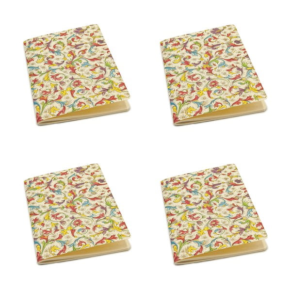 Тетрадки в комплект от 4 бр. 192 страници A5 Florentia – Kartos-image-1