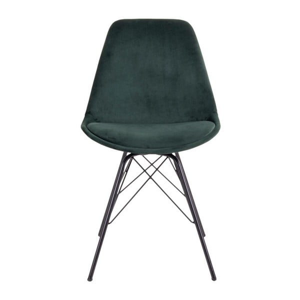 Комплект от 2 тъмнозелени трапезни стола Oslo - House Nordic