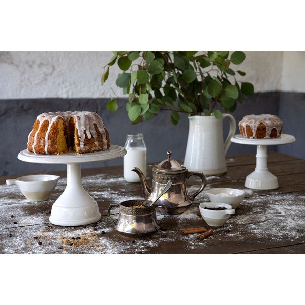 Стойка за торта от бял фаянс , 26 x 18 cm Cook & Host - Casafina-image-2