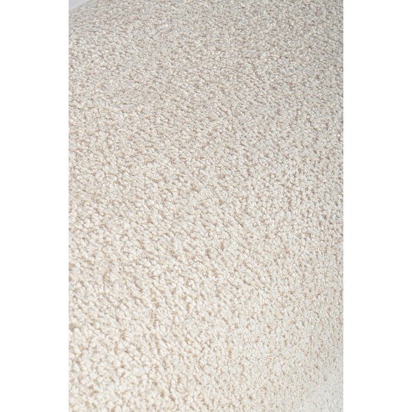 Кремава подплатена пейка от прежда с примки от букле Dayla – Bizzotto-image-3