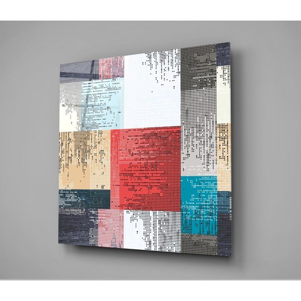 Картина върху стъкло , 40 x 40 cm Patchwork - Insigne-image-3