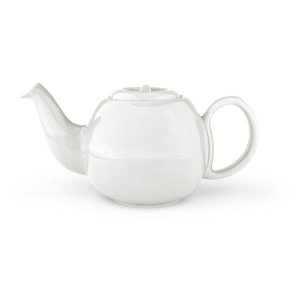 Бял чайник с цедка за насипен чай Cosette, 900 ml - Bredemeijer