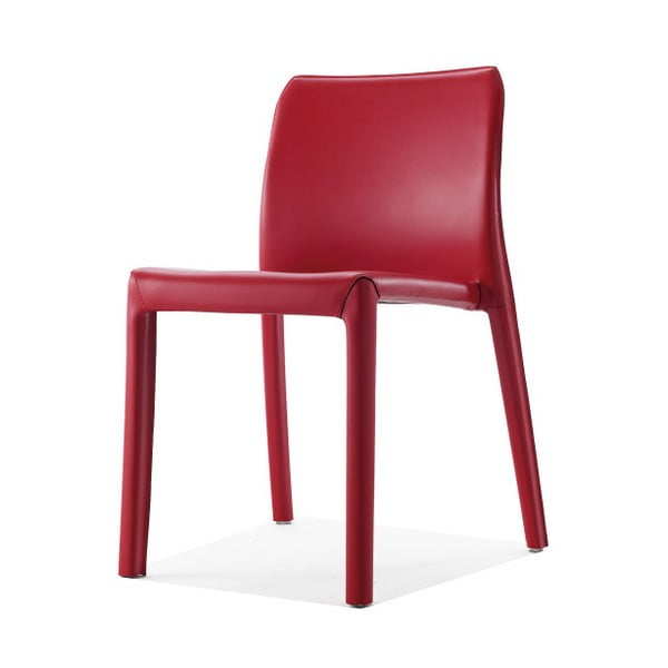 Červená jídelní židle ITF Design Vanity