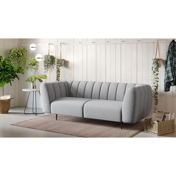 Светлосив диван 210 cm Shel – Ghado-image-1