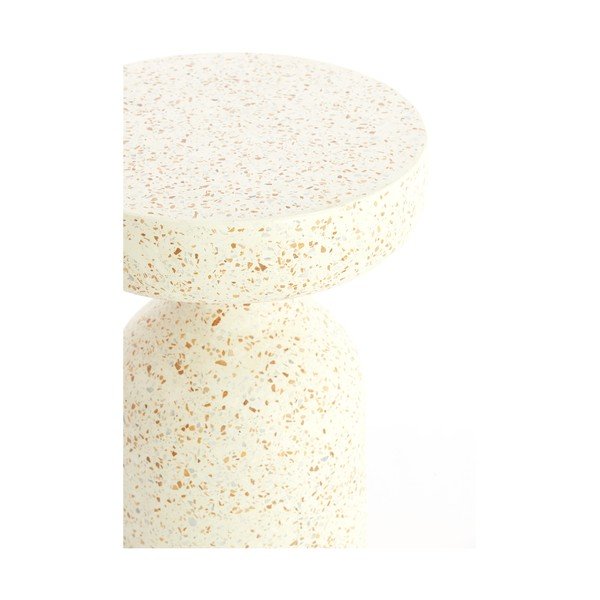 Кръгла странична масичка от terrazzo цимент ø 32 cm Moravit – Light & Living-image-4