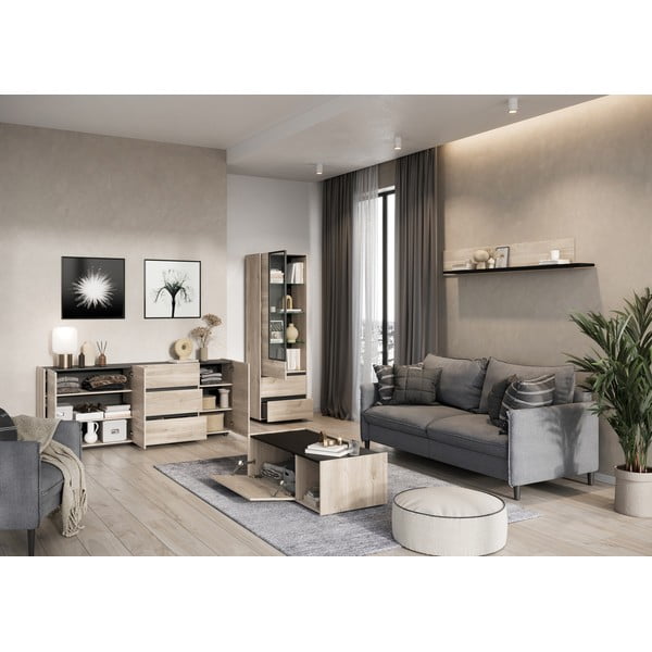 Масичка за кафе в дъбов декор Cantoria - Germania-image-1