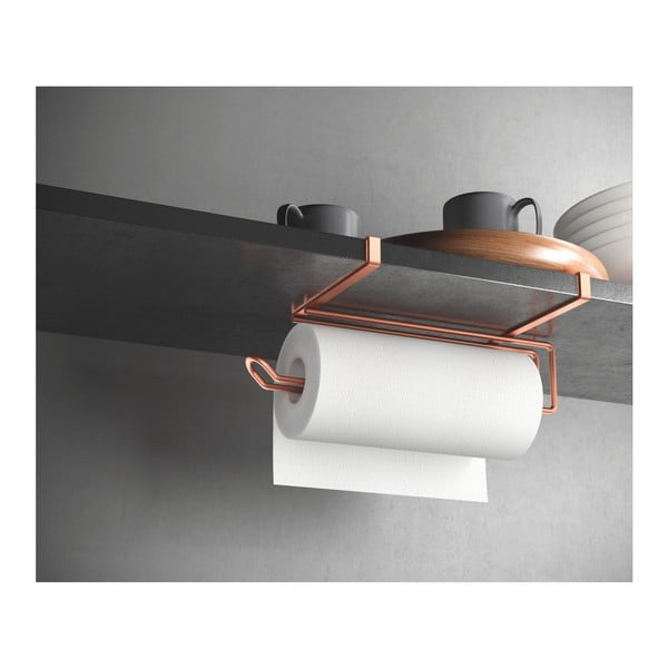 Висящ държач за хартиени кърпи от мед - Metaltex-image-1