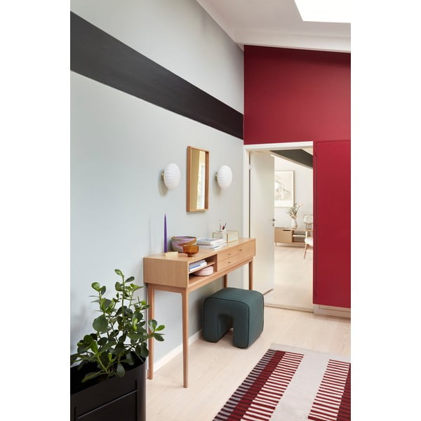 Бежов и червен килим Сара, 80 x 200 cm - Hübsch-image-4