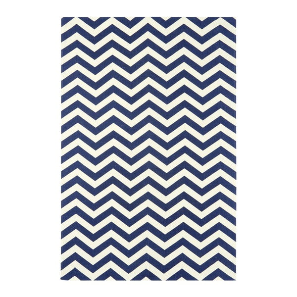 Koberec Asiatic Carpets Onix Zig Zag Blue, 120x170 cm