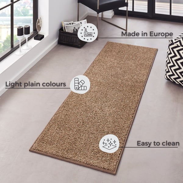 Кафява  пътека , 80 x 300 cm Pure - Hanse Home-image-4