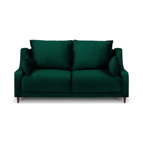 Диван от зелено кадифе Freesia, 150 cm - Mazzini Sofas