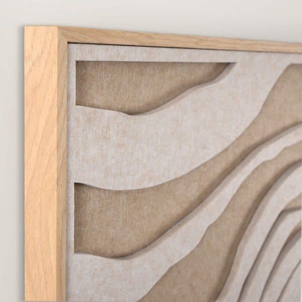 3D картина с включена рамка/акустична 62x62 cm Sacred Silence 2 – Malerifabrikken-image-3