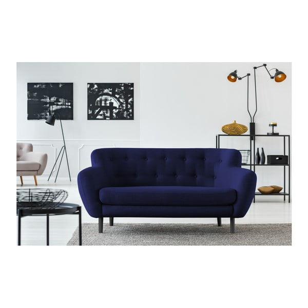 Син диван  Cosmopolitan design Hampstead, 162 cm-image-4