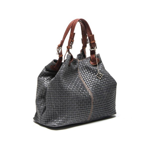 Kožená kabelka Isabella Rhea 858 Grigio-image-1