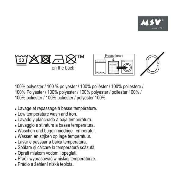 Завеса за душ 180x200 cm – MSV-image-4