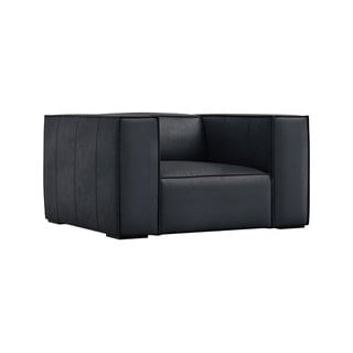 Тъмносиньо кожено кресло Madame – Windsor & Co Sofas