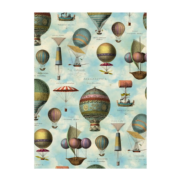 Тетрадка с химикалка 50 страници формат A6 Air Baloons - Kartos-image-1