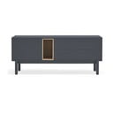 Тъмно сива ТВ масичка 140x56 cm Corvo - Teulat